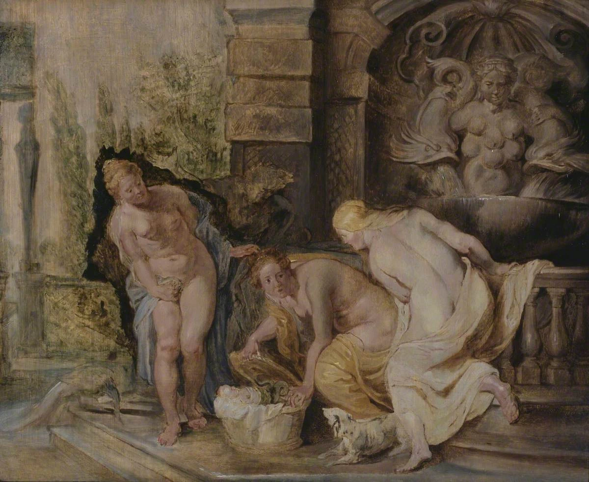 Le figlie di Cecrope alla scoperta di Erittonio - Courtauld Institute of Art, Londra